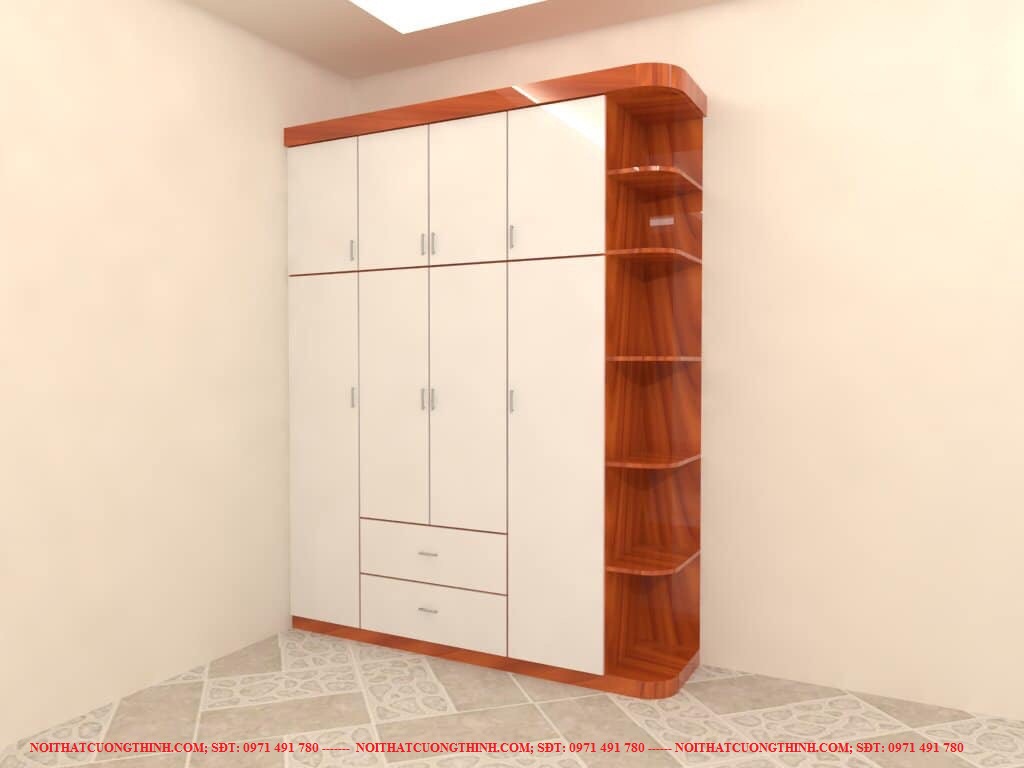 Mẫu tủ áo MTA 14