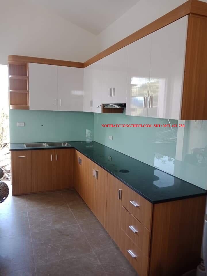 Mẫu tủ bếp M12