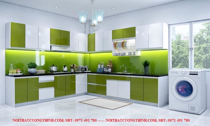 Mẫu tủ bếp M22