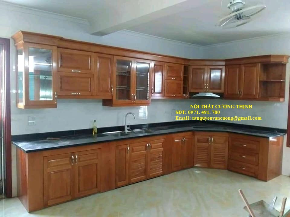 Mẫu tủ bếp M3