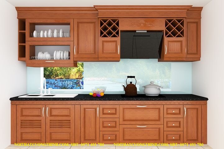 Mẫu tủ bếp M34