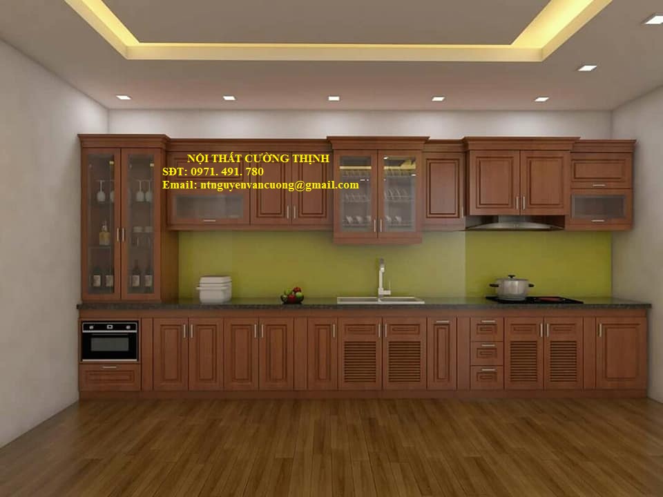 Mẫu tủ bếp M7