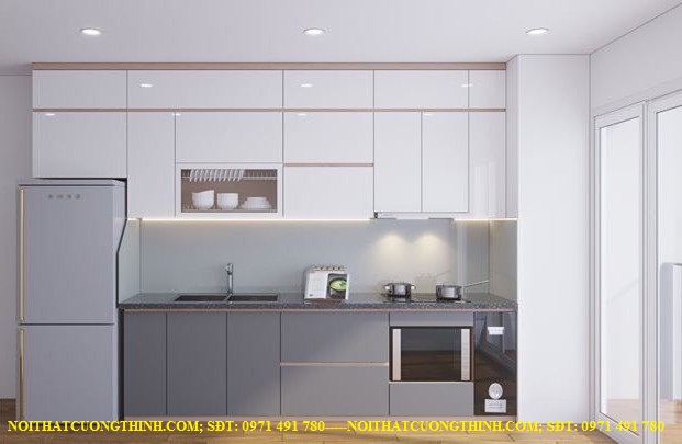 Mẫu tủ bếp M77