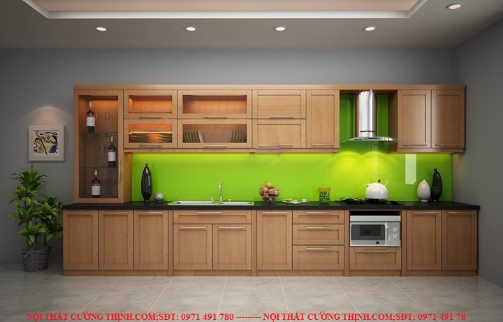 Mẫu tủ bếp M9
