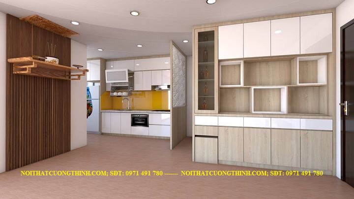 Mẫu tủ bếp M97