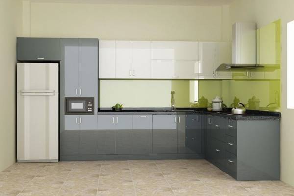 Mẫu tủ bếp M25