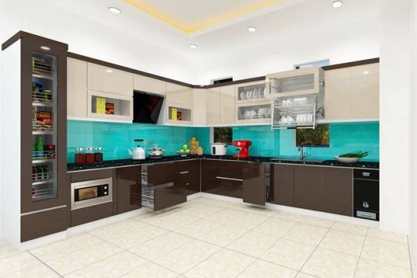 Mẫu tủ bếp M32