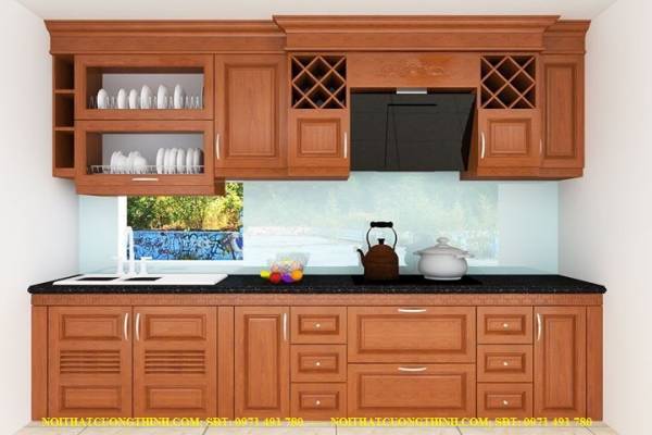 Mẫu tủ bếp M34