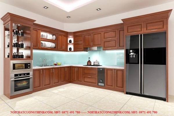Mẫu tủ bếp M37