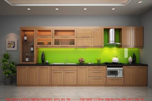 Mẫu tủ bếp M9
