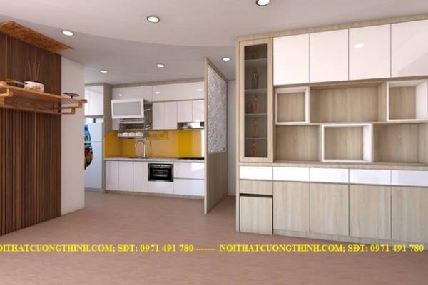 Mẫu tủ bếp M97